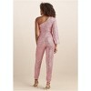 VENUS Womens Sequin One-Shoulder Jumpsuit - 2 of 4