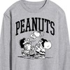 Men's - Peanuts - Collegiate Art Long Sleeve Graphic T-Shirt - 2 of 4