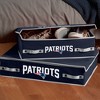 NFL Franklin Sports New England Patriots Under The Bed Storage Bins - Large - 3 of 4