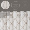 Frayed Lattice Oatmeal Panel Set of 2 84x40 - 4 of 4