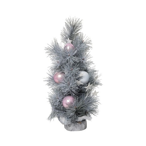 Transpac Artificial 18 in. Multicolored Christmas Whimsical Winter Tree - image 1 of 2