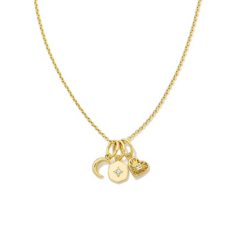 Kendra Scott Wrenly Charm Pendant Necklace - Gold - image 1 of 3