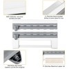 OBOKATA-Magnetic plastic cling film dispenser with cutter, can be filled with aluminum foil and kitchen plastic cling film storage box - 2 of 4