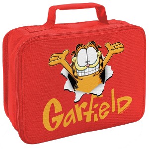 Garfield Bursting Out Insulated Soft Sided Lunch Box - 1 of 4