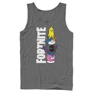 Mens Fortnite Cute Characters Logo Tank Top - 1 of 4