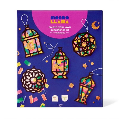 Ramadan Craft 5ct Stained Glass Suncatcher Kit- Mondo Llama™