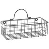 Small Grey Wire Wall Basket Set/2 - image 4 of 4