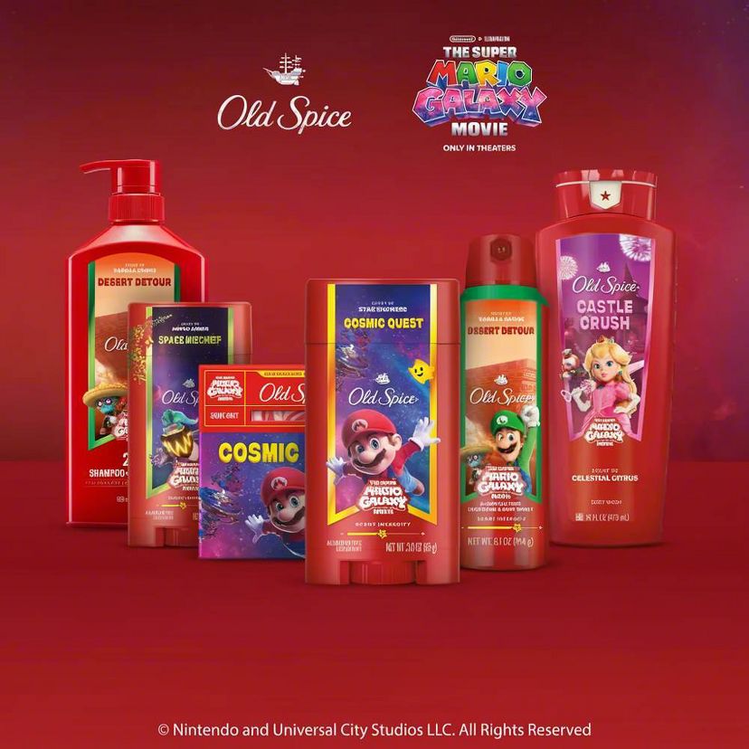 Old Spice x The Super Mario Galaxy Collection : Target