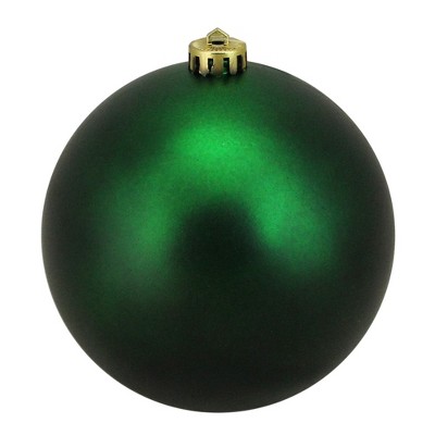 Northlight 6" Shatterproof Matte Christmas Ball Ornament - Green