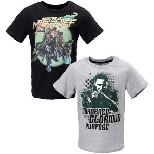 Marvel Eternals,Avengers,Shang-Chi and the Legend of the Ten Rings 2 Pack T-Shirts Little Kid to Big Kid - 1 of 4