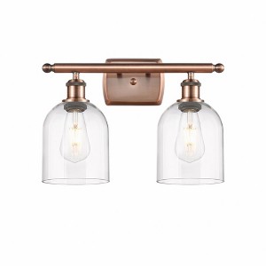 Bella - 2 Light Bath Vanity In Industrial Style-10.5 Inches Tall and 15.5 Inches Wide - 1 of 1