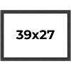 PosterPalooza | Traditional Black Picture Frame - UV Acrylic, Backing Board, Hanging Hardware Included - 2 of 4