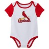 MLB St. Louis Cardinals Infant Boys' 3pk Bodysuit - 2 of 4