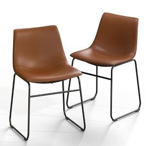 NicBex Set of 2 Dining Chairs Retro Side Chair for Kitchen and Living Room - 1 of 4