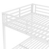 Kumasinova Metal Bunk Bed,Heavy Duty Bed with Ladder,High Guardrail for Kids,Bedroom,Noise Reduced,No Box Spring Needed - 4 of 4