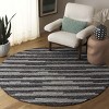 Ebony EBN526 Hand Tufted Indoor Rugs - Safavieh - 2 of 4
