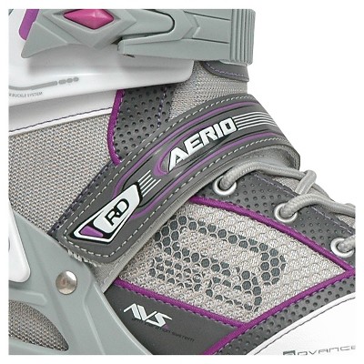 Roller Derby Women's Aerio Q60 Inline Skates Gray/white/pink (10