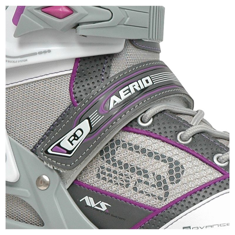 Roller Derby Women's Aerio Q-60 Inline Skates - Gray/White/Pink, 3 of 5