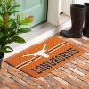 Evergreen NCAA Texas Longhorns Embossed Mat Cross Hatch Indoor and Outdoor Doormat - 3 of 4