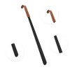 Unique Bargains Straight PU Leather Case Shoe Horn 1 Pc - 3 of 4