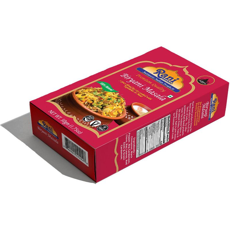 Biryani Masala Curry  (Pullao / Pilau) - 1.75oz (50g) - Rani Brand Authentic Indian Products, 5 of 7