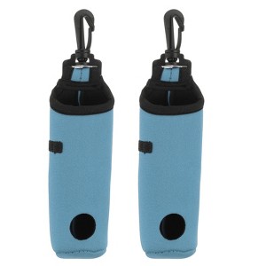 Unique Bargains Neoprene Waist-Mounted Lightweight Golf Ball Carry Bags 2 Pcs - 1 of 4
