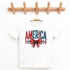 The Juniper Shop Coquette America Checkered Youth Short Sleeve Tee - 3 of 4