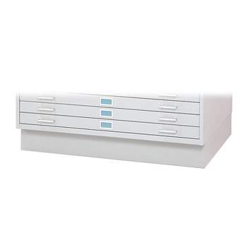 Safco 2-Drawer Flat File Cabinet Base Specialty White (4997WHR)