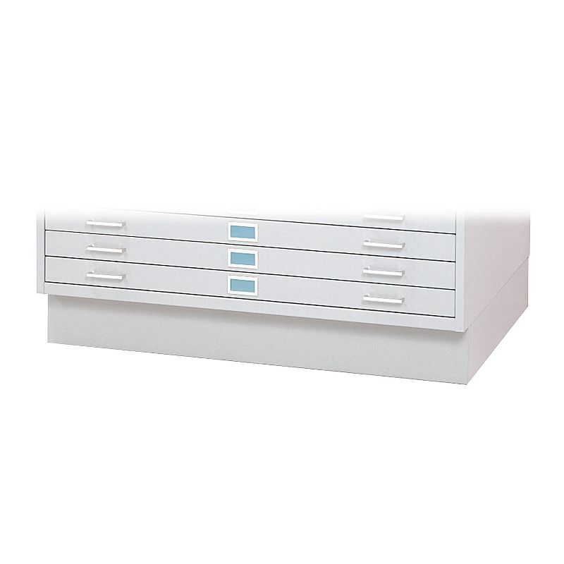Safco 2-Drawer Flat File Cabinet Base Specialty White (4997WHR), 1 of 2