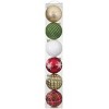 CG Hunter Holiday 6-Piece Shatter Resistant 6-inch Ornaments Red/Green - 2 of 3