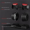 Yaheetech 2-in-1 Quick-Adjust Dumbbell Weight Set with 16 Adjustable Weights For Home Gym Full Body Strength Training - 4 of 4