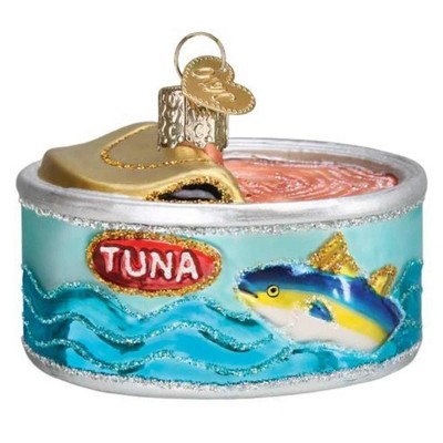Old World Christmas 1.25 In Canned Tuna Ornament Sandwich Fish Tree Ornaments