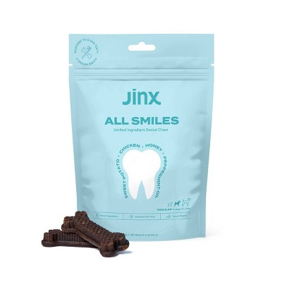 Jinx Regular Chews Dental Dog Treats - 5oz