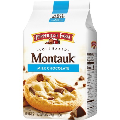 Pepperidge Farm Montauk Soft Baked Milk Chocolate Cookies - 8.6oz