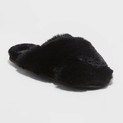 Black Slippers