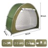 MOEPISY Outdoor Bike Storage Tent Bicycle Shelter With Carry Bag Green - 2 of 4