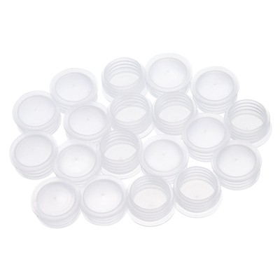 Unique Bargains Plastic Salt Shaker Stoppers Replacement Plug Bottle Cap 20 Pcs