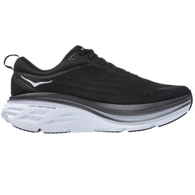 HOKA Men's Bondi 8 Running Shoes Black/White, Size 9.5 — фото 2