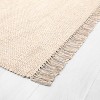 Bleached Jute Fringe Rug - Hearth & Hand™ with Magnolia - image 2 of 4