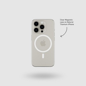 Peel - Magnetic iPhone 15 Pro Case - Clear - 1 of 4