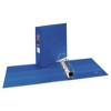 Avery Heavy-Duty Non-View Binder with DuraHinge and Locking One Touch EZD Rings, 3 Rings, 3" Capacity, 11 x 8.5, Blue - 2 of 4