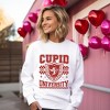 Simply Sage Market Women's Graphic Sweatshirt Cupid University Checkered - 2 of 4
