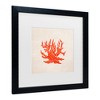 Trademark Fine Art - Emel Tunaboylu  Coral Matted Framed Art - 3 of 4