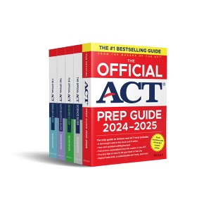 The Official ACT Prep & Subject Guides 2024-2025 Complete Set - (Paperback) - 1 of 1