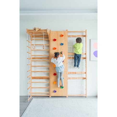Montessori Rope Ladder, Kids Playground, Balance Gymnastics Ladder,  Climbing Bars, Indoor, Outdoor Gymnastic Playroom Playroom Idea, Gift 