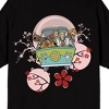 Scooby Doo Squad Mystery Machine Adult Black Crew Neck Short Sleeve T-shirt - 4 of 4