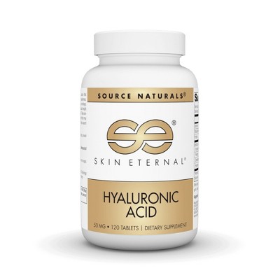 Skin Eternal Hyaluronic Acid 50 mg by Source Naturals, Inc.  -  120 Tablet