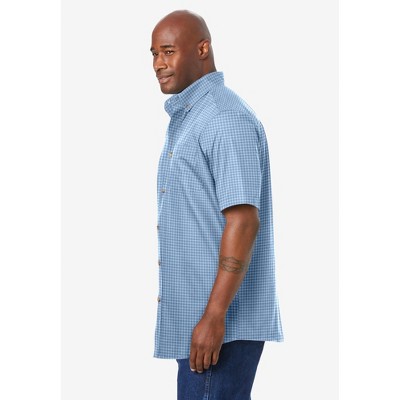 KingSize Short Sleeve Wrinkle-Free Sport Shirt