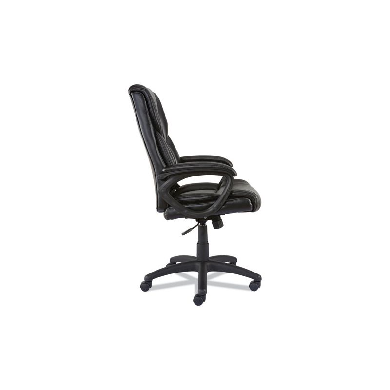 Alera Alera Brosna Series Mid-Back Task Chair, Supports Up to 250 lb, 18.15" to 21.77 Seat Height, Black Seat/Back, Black Base, 4 of 5