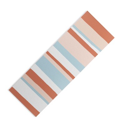 Sunshinecanteen Mesa Desert Pastel Stripes (6mm) 24" x 70" Yoga Mat - Society6